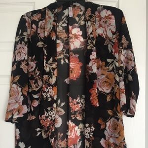 Floral blazer